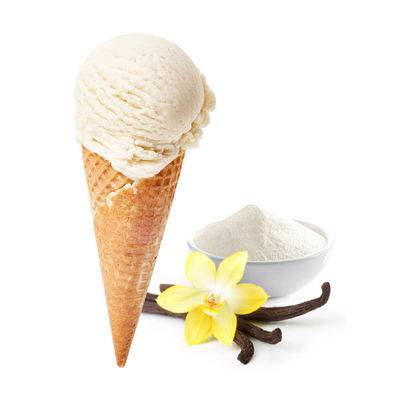 Delicious Treats Flavor de baunilha Sorvete em pó Mix 25kg OEM