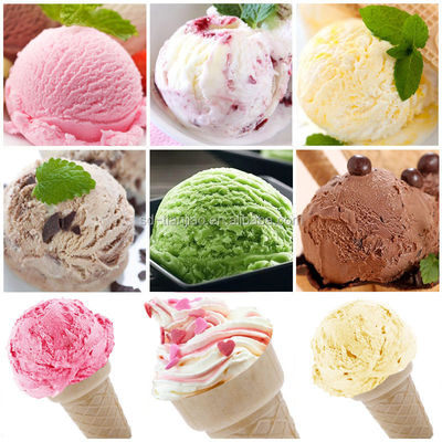 Delicious Treats Flavor de baunilha Sorvete em pó Mix 25kg OEM