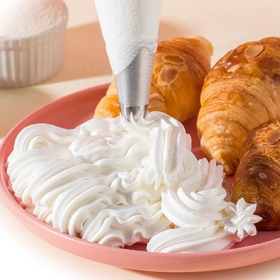 Creme não lácteo para café, padaria, bolo e lanche Proteína de cor amarela % 1-2,5%