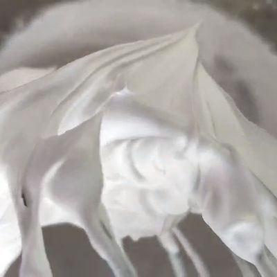 Pó de creme de batida branco personalizado para embalagens em massa de padaria