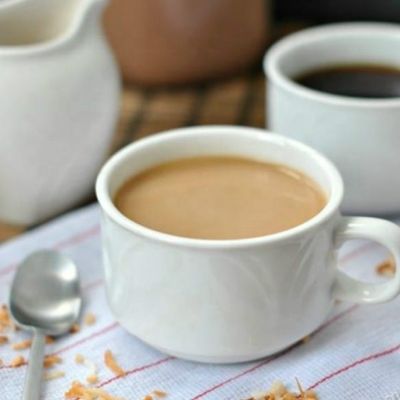 50% de teor de gordura Creme de chá de leite não lácteo K50 Opção de aumento de proteína alta