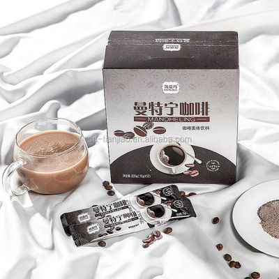 3 em 1 pré-mistura instantânea de café branco clássico 16 g x 50 Stick Brix % 20 Grau A