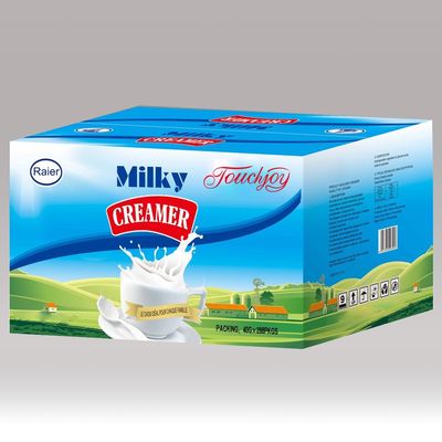 OGM Não OGM 35g Saquete Esmagado Mater de Café Leite Chá Não Lácteo Creme